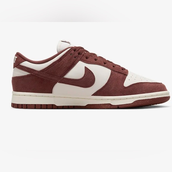 Nike Dunks Sepia reddish Brown and White Sneakers NWT size 8 wmns - Picture 4 of 16